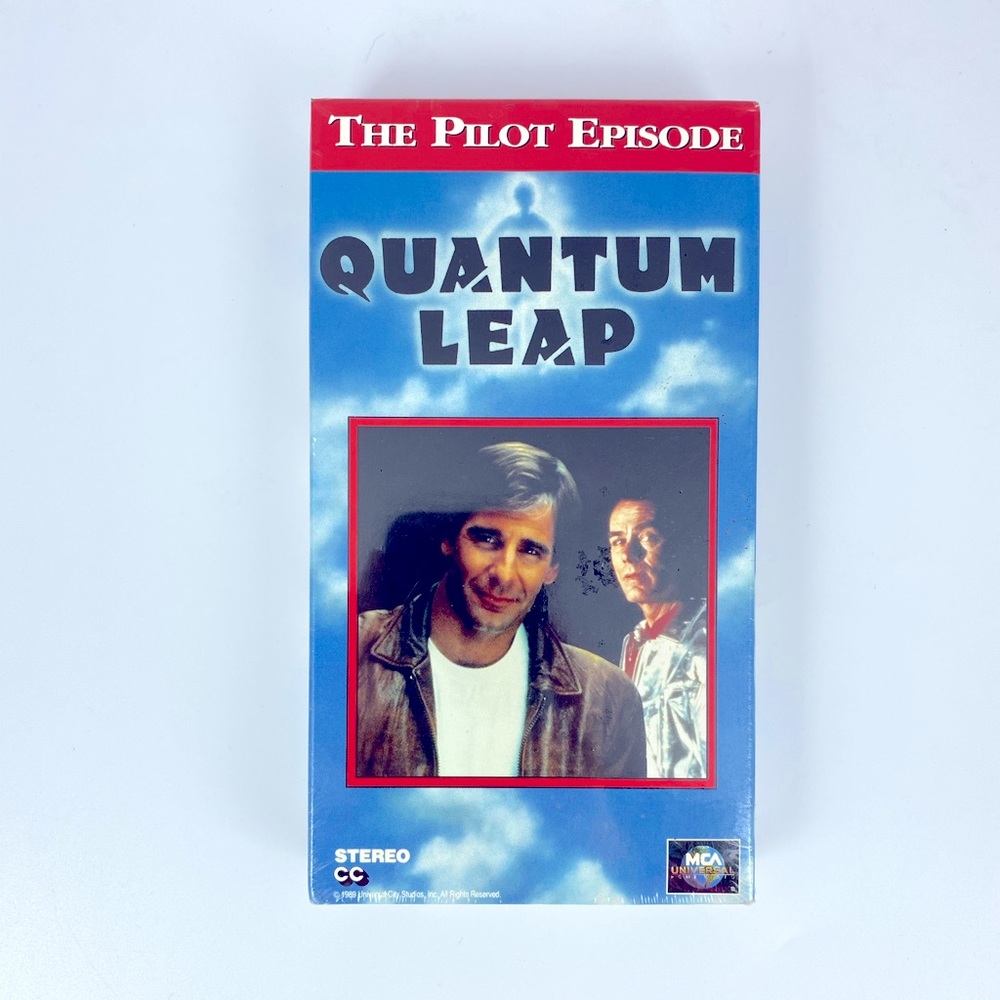 1989 Brand New and Sealed Quantum Leap Pilot Episode VHS Sci Fi Fantasy TV Show
